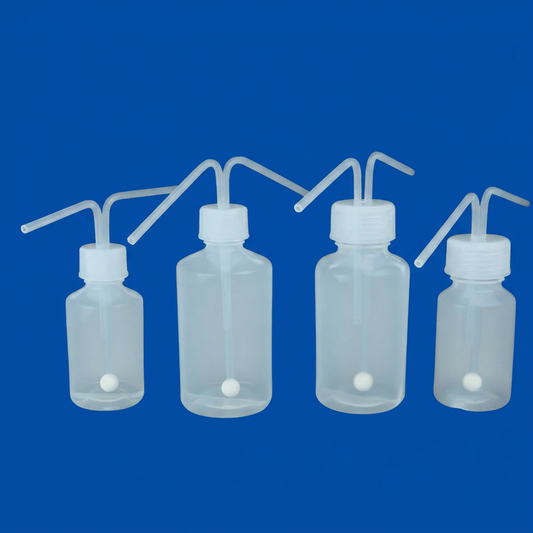 PFA Gas Washing Bottle (Blow-Molded)