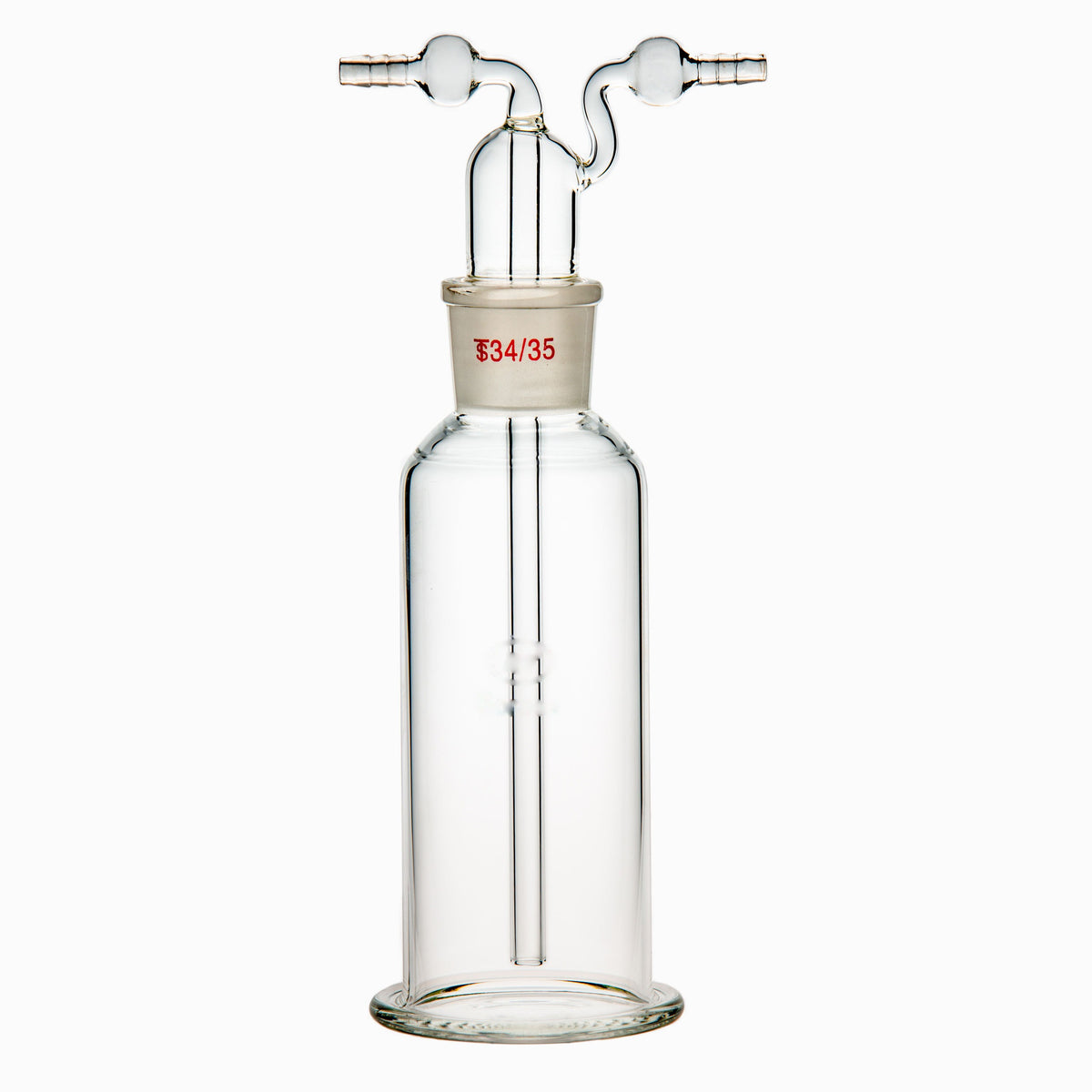 Gas Washing Bottle (Straight)