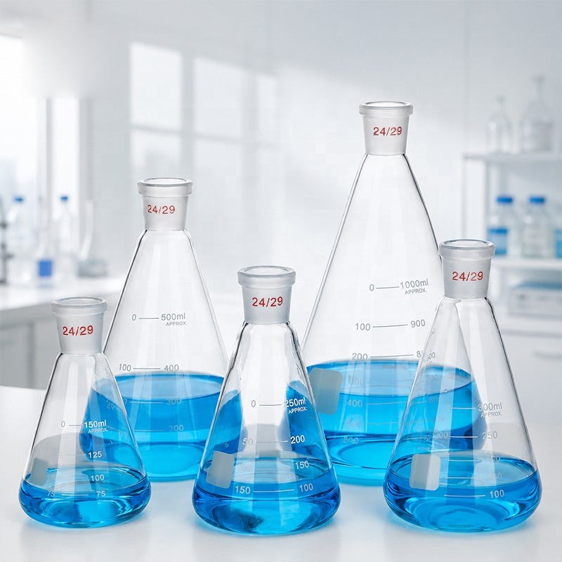 Erlenmeyer Flask with Ground Joint