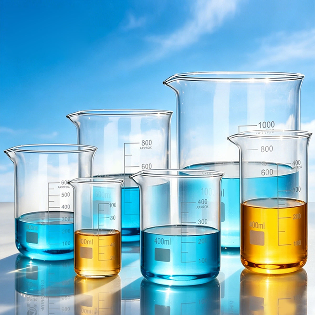 Glass Beaker, Low Form