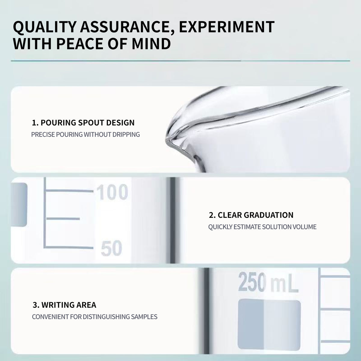Glass Beaker, Low Form