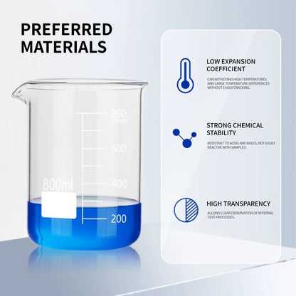 Glass Beaker, Low Form