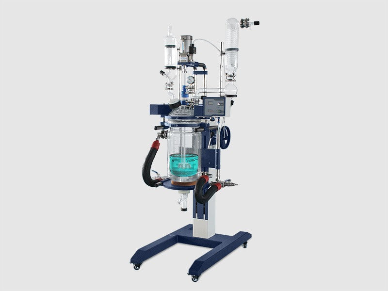 Lifting Jacketed Glass Reactor ALAB-GW-GRL10 10L