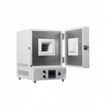TMF Ceramic Fiber Muffle Furnace (120x200x80 mm Chamber)