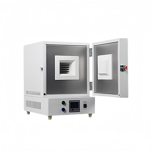 TMF Ceramic Fiber Muffle Furnace (120x200x80 mm Chamber)