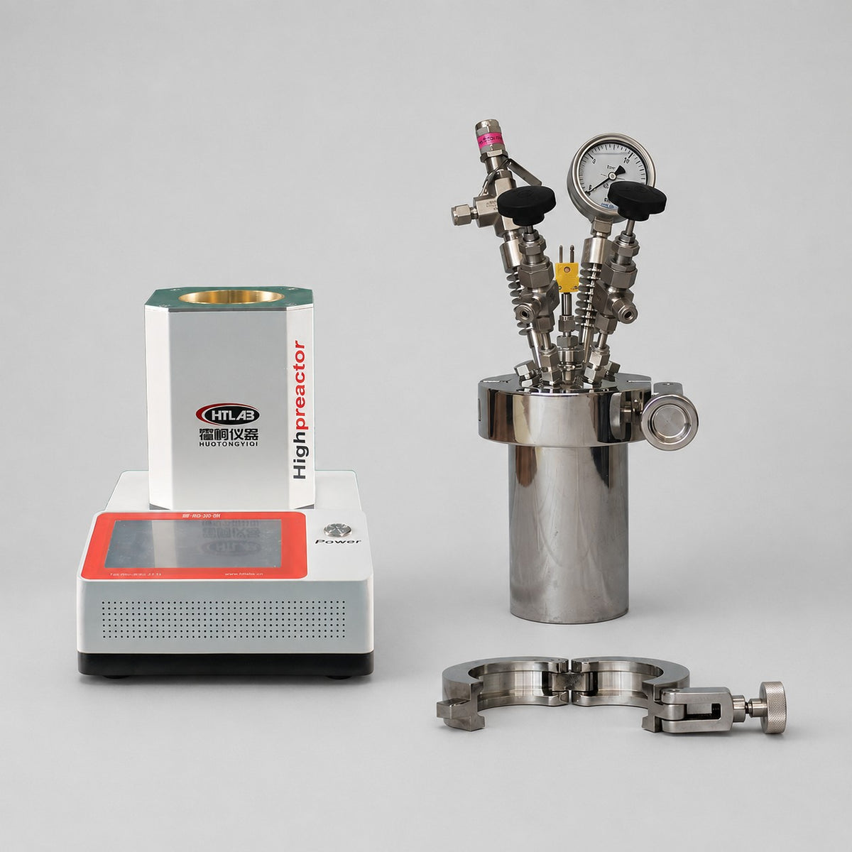 High Pressure Reactor ALAB-ZN-100YC-1P3T3S6B