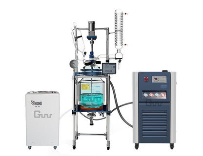 Explosion-Proof Jacketed Glass Reactor ALAB-GR-80Ex 80L