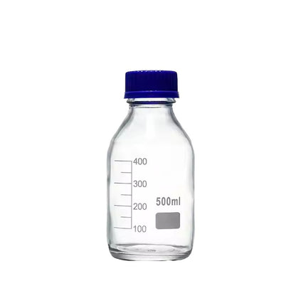 Wide-Mouth Glass Reagent Bottle (500 mL)