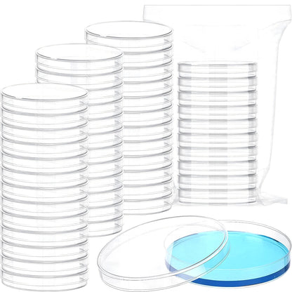 Disposable Plastic Petri Dishes, Multi-Size (35 / 60 / 100 / 150 mm)