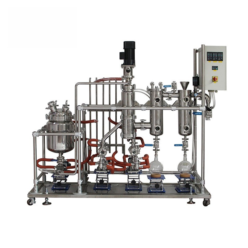 Stainless Steel Wiped Film Molecular Distillation System ALAB-YHMD-0.06SS/0.1SS/0.15SS/0.25SS/0.35SS/0.5SS