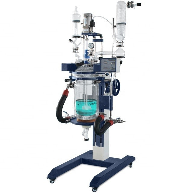 Lifting Jacketed Glass Reactor ALAB-GRL-50 50L