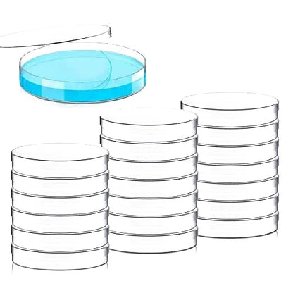Disposable Plastic Petri Dishes - 35 / 60 / 90 / 100 / 150 mm