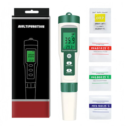 PH146BL 5-in-1 Water Quality Testing Pen (pH / ORP / TDS / EC / Temperature)