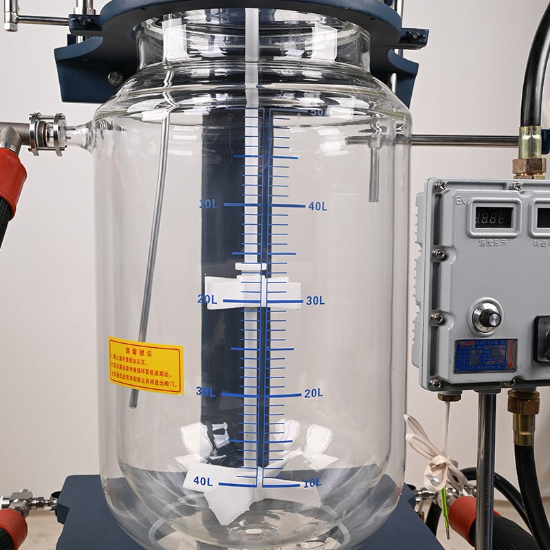 Lifting Jacketed Glass Reactor ALAB-ZYSF
