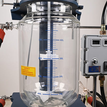 Lifting Jacketed Glass Reactor ALAB-ZYSF