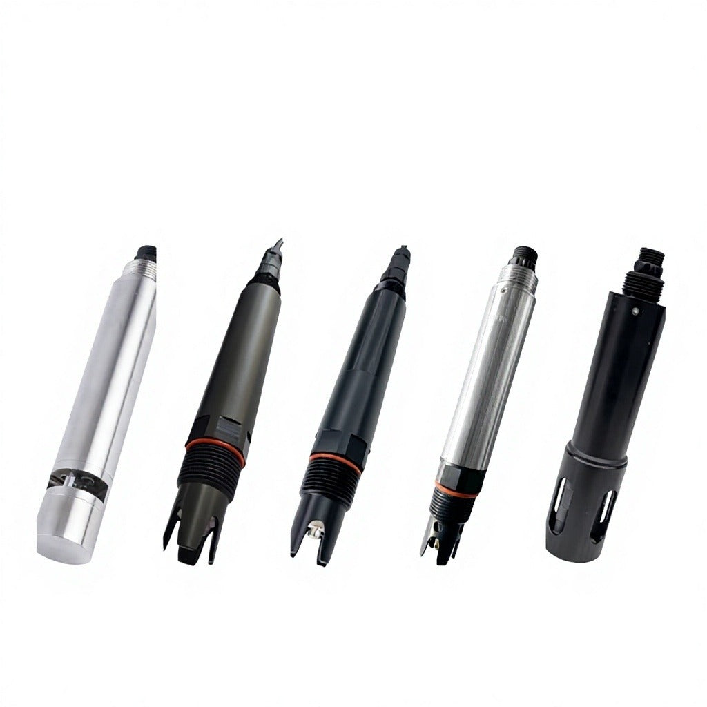 Industrial pH Sensor Probe (0-14 pH, 12-24V DC)