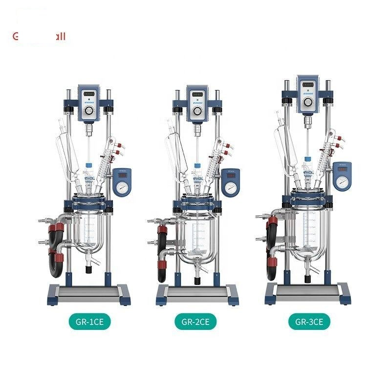 Jacketed Glass Reactor ALAB-GR-3L 3L