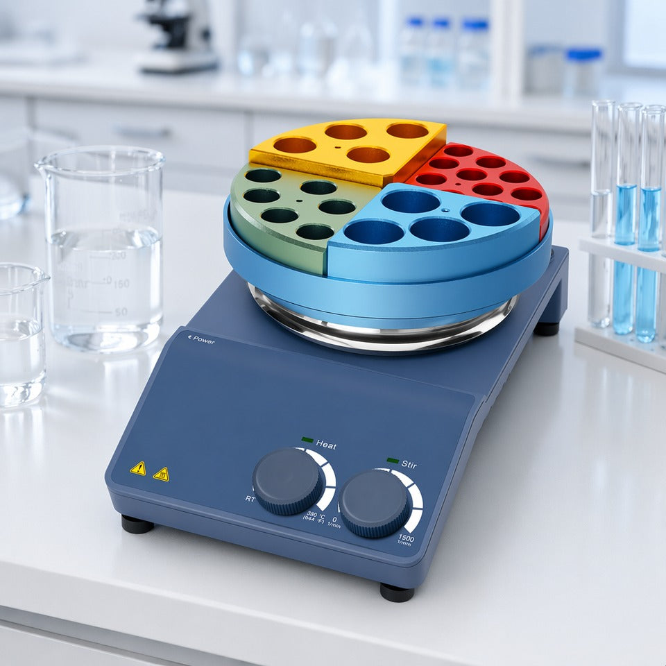 LH-SM-S Magnetic Hotplate Stirrer, 135mm Plate, 340C