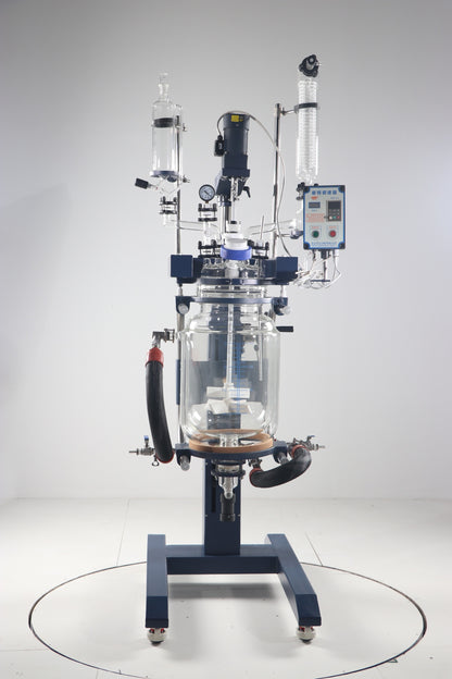 Lifting Jacketed Glass Reactor ALAB-ZYSF