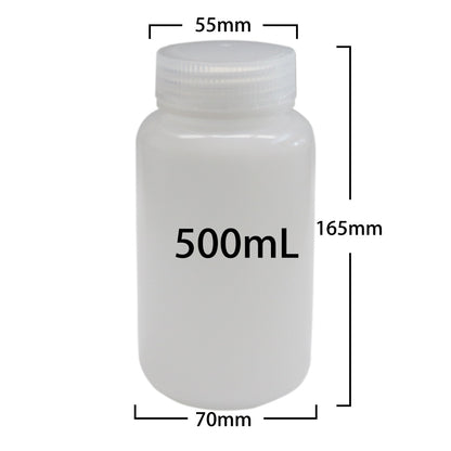 Wide-Mouth Plastic Reagent Bottle, 1 L