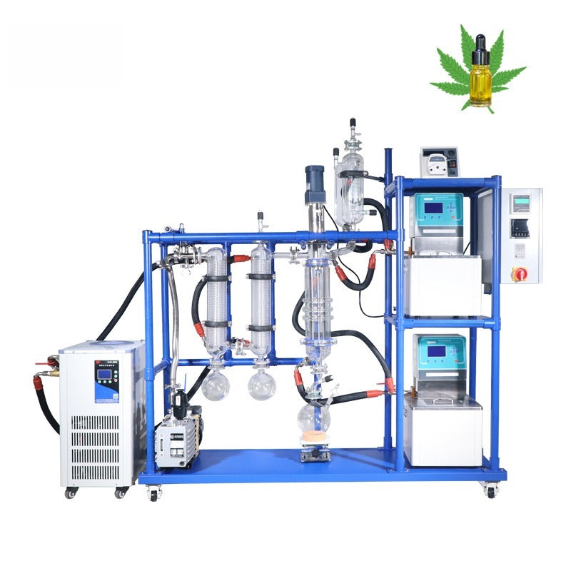 Glass Wiped Film Molecular Distillation System ALAB-YHMD