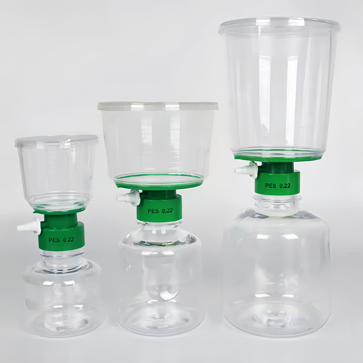 Disposable Vacuum Filtration Unit, 0.22um PES Membrane (250 / 500 / 1000 mL)