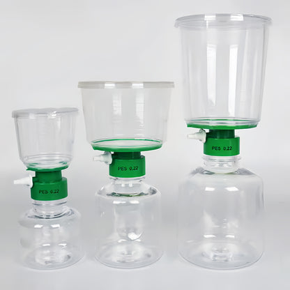 Disposable Vacuum Filtration Unit, 0.22um PES Membrane (250 / 500 / 1000 mL)