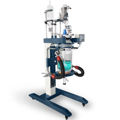 Lifting Jacketed Glass Reactor ALAB-GRL-50 50L