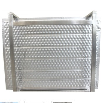 Laser-Welded Pillow Plate (Dimple Plate)