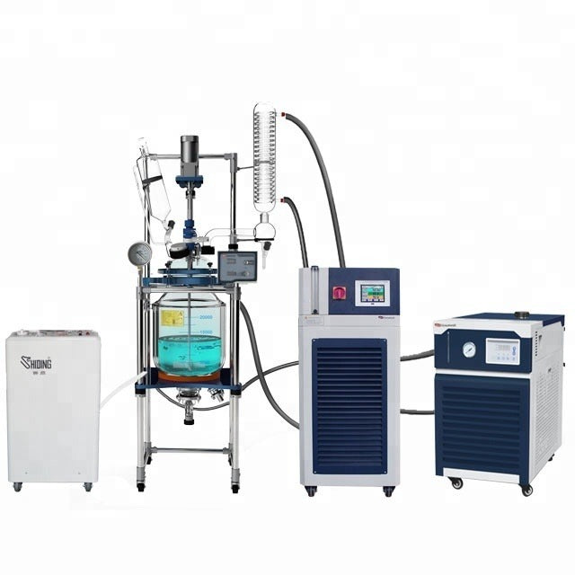 Jacketed Glass Reactor ALAB-GR-50 / ALAB-GR-50CE 50L