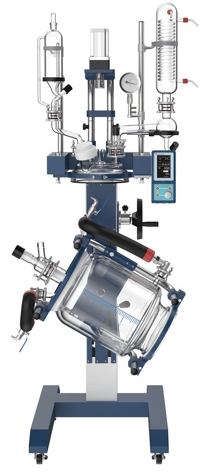 Lifting Jacketed Glass Reactor ALAB-GW-GRL20 20L