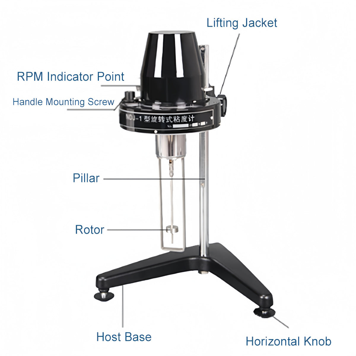 NDJ-1 Pointer Rotational Viscometer