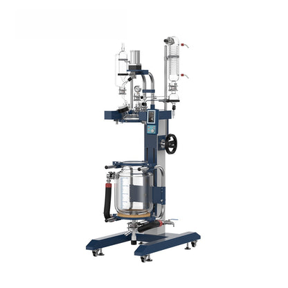 Explosion-Proof Lifting Jacketed Glass Reactor ALAB-GW-GRL30Ex 30L