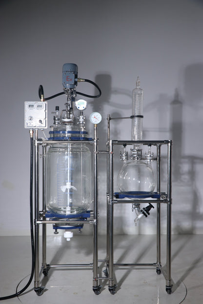 Crystallization Filter Glass Reactor ALAB-YFR