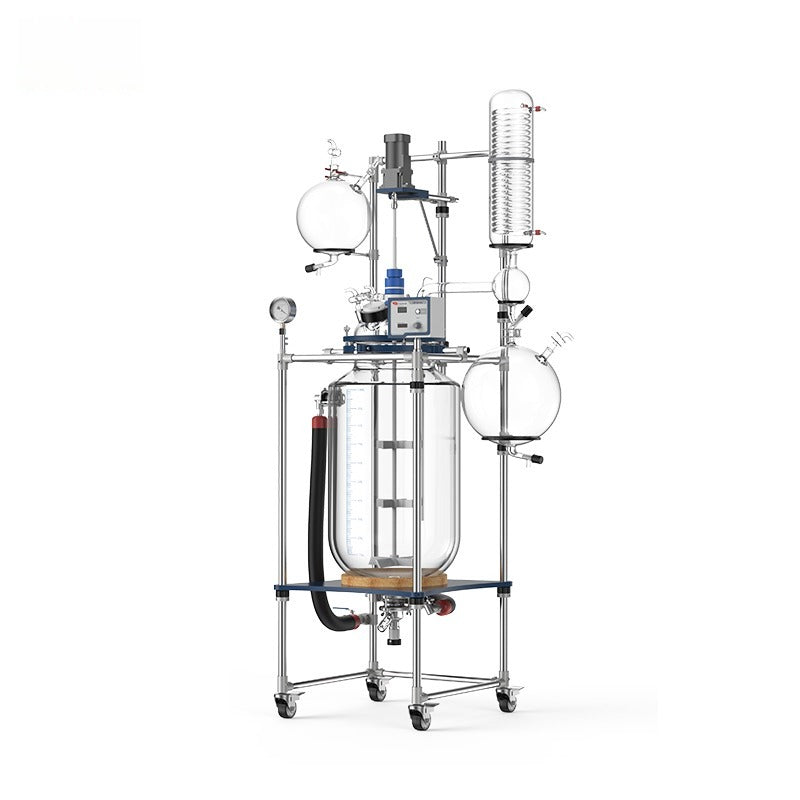Explosion-Proof Jacketed Glass Reactor ALAB-GW-GR80Ex 80L