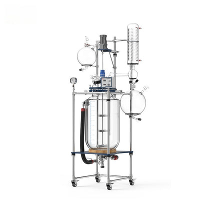 Explosion-Proof Jacketed Glass Reactor ALAB-GW-GR80Ex 80L