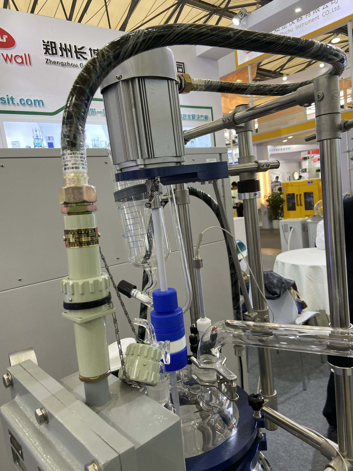 Explosion-Proof Jacketed Glass Reactor ALAB-GR-80Ex 80L