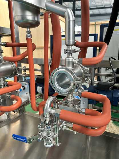 Stainless Steel Wiped Film Molecular Distillation System ALAB-YHMD-0.06SS/0.1SS/0.15SS/0.25SS/0.35SS/0.5SS