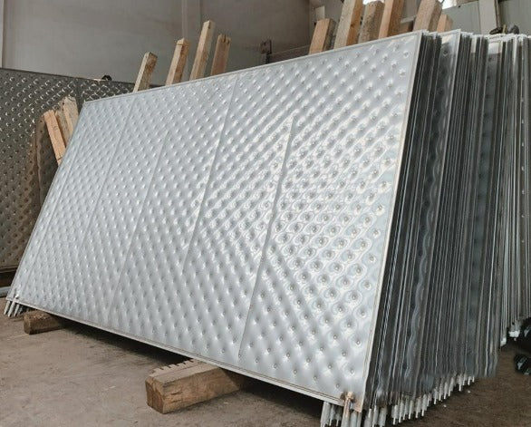 Laser-Welded Pillow Plate (Dimple Plate)