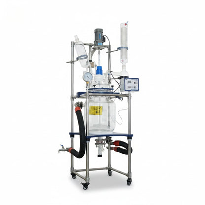 Jacketed Glass Reactor ALAB-GR-20 / ALAB-GR-20CE 20L