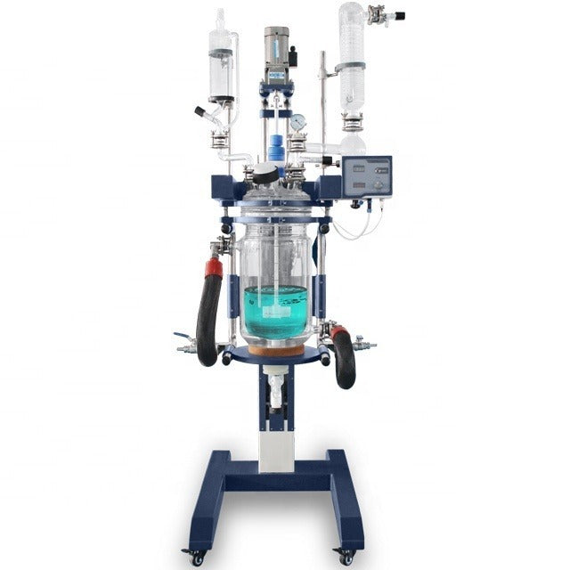 Lifting Jacketed Glass Reactor ALAB-GRL-50 50L
