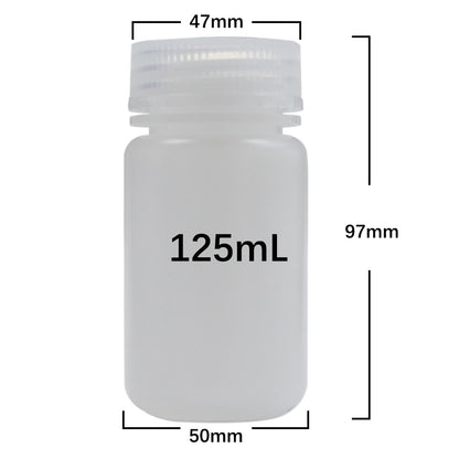 Wide-Mouth Plastic Reagent Bottle, 1 L