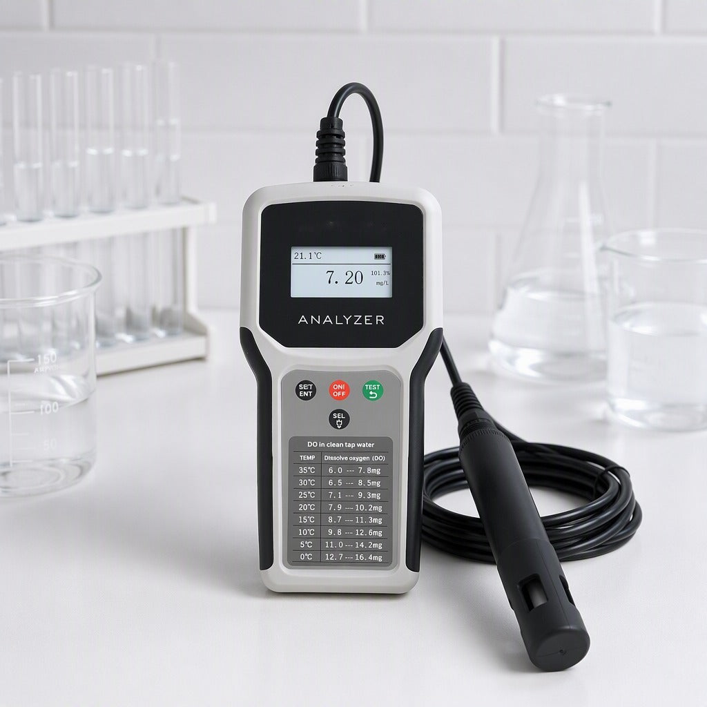 ZY2011 Handheld Optical Dissolved Oxygen Analyzer, 0-20 mg/L