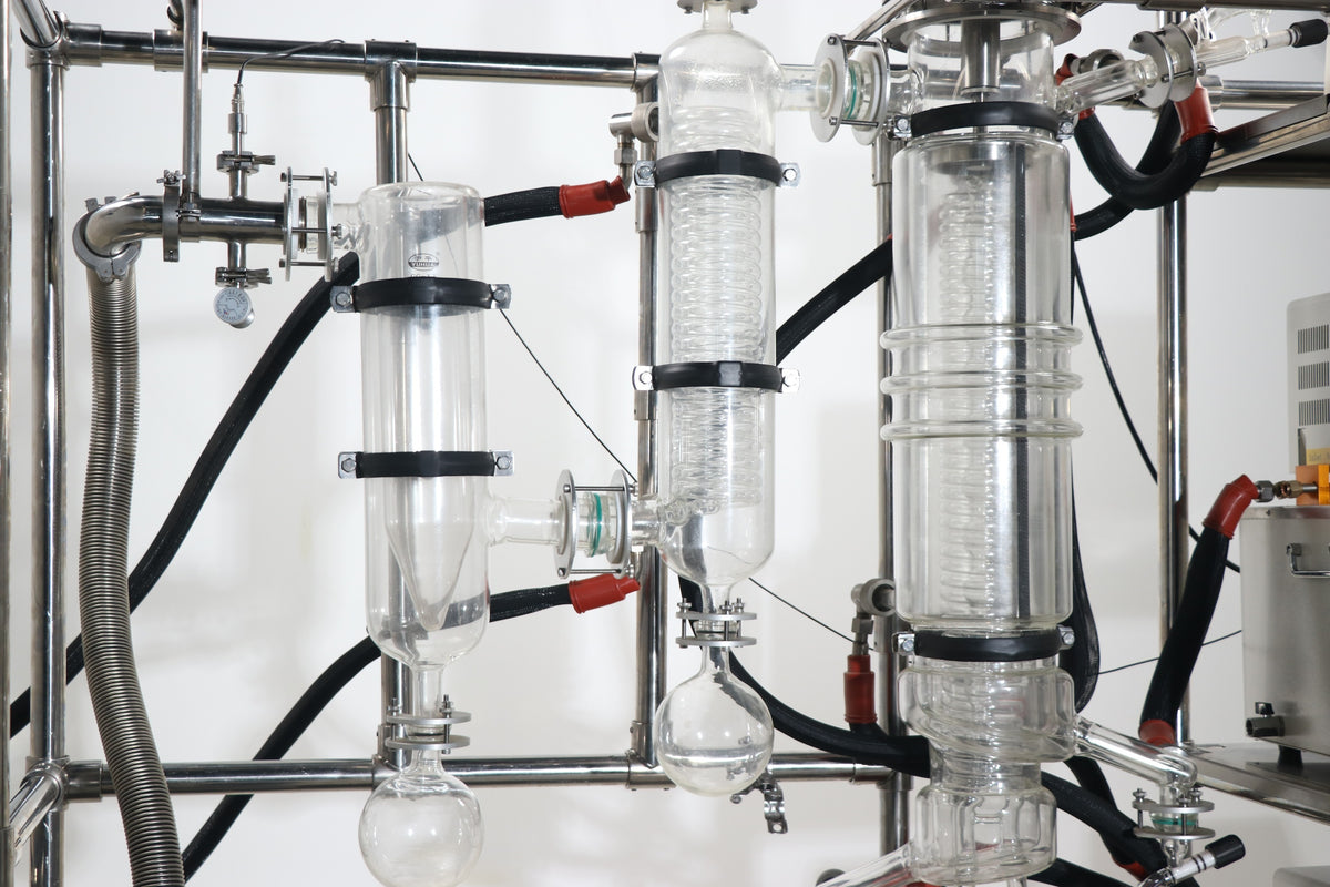Wiped Film Molecular Distillation System ALAB-YHMD-60A/60B/100A/100B