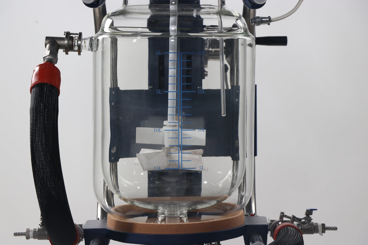 Lifting Jacketed Glass Reactor ALAB-ZYSF