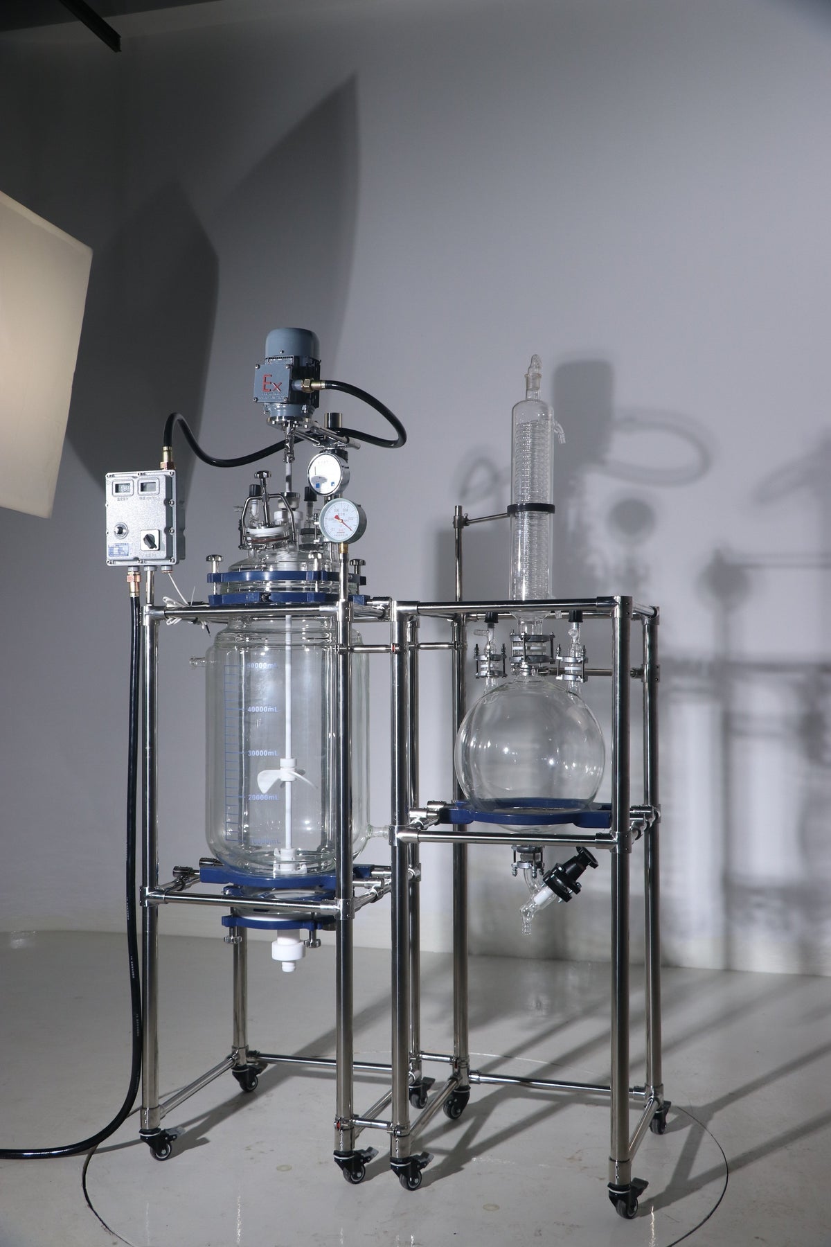 Crystallization Filter Glass Reactor ALAB-YFR
