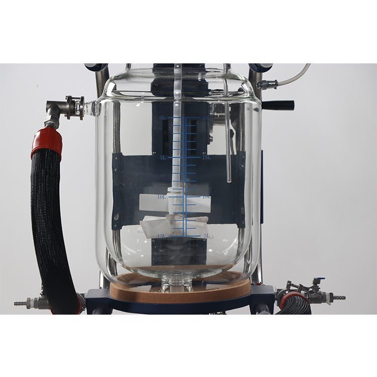 Lifting Jacketed Glass Reactor ALAB-ZYSF