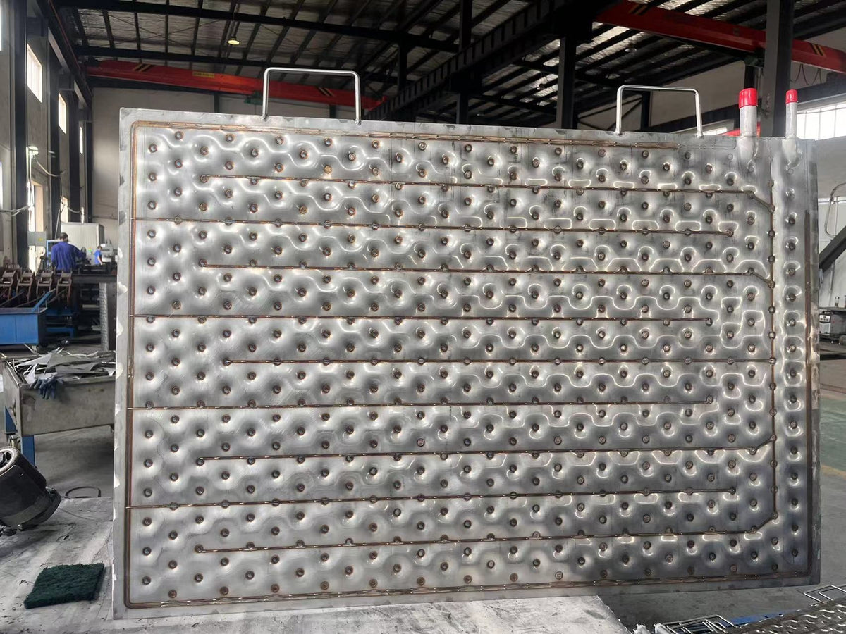 Laser-Welded Pillow Plate (Dimple Plate)