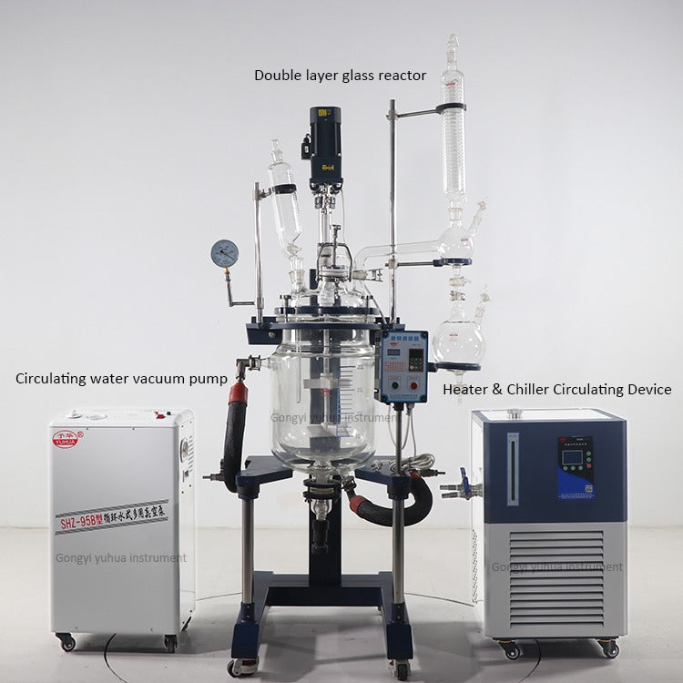 Jacketed Glass Reactor ALAB-YSFT