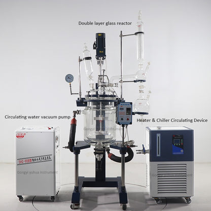 Jacketed Glass Reactor ALAB-YSFT